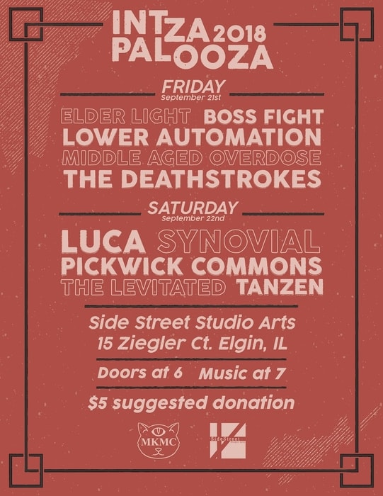 LUCA, SYNOVIAL, PICKWICK COMMONS, THE LEVITATED, TANZEN