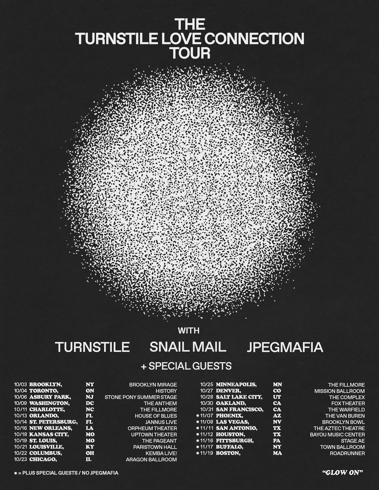 snail mail tour 2022