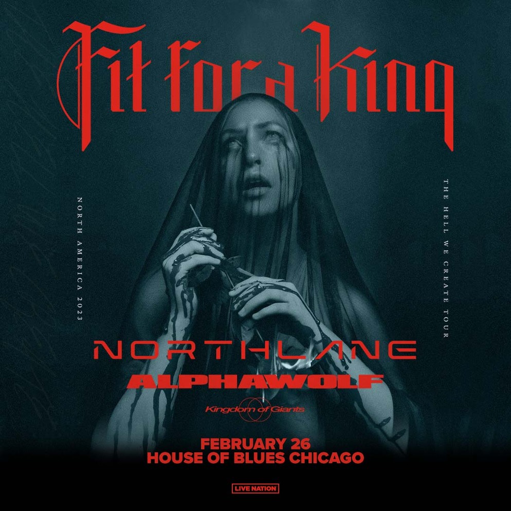 FIT FOR A KING, NORTHLANE, ALPHA WOLF, KINGDOM OF GIANTS