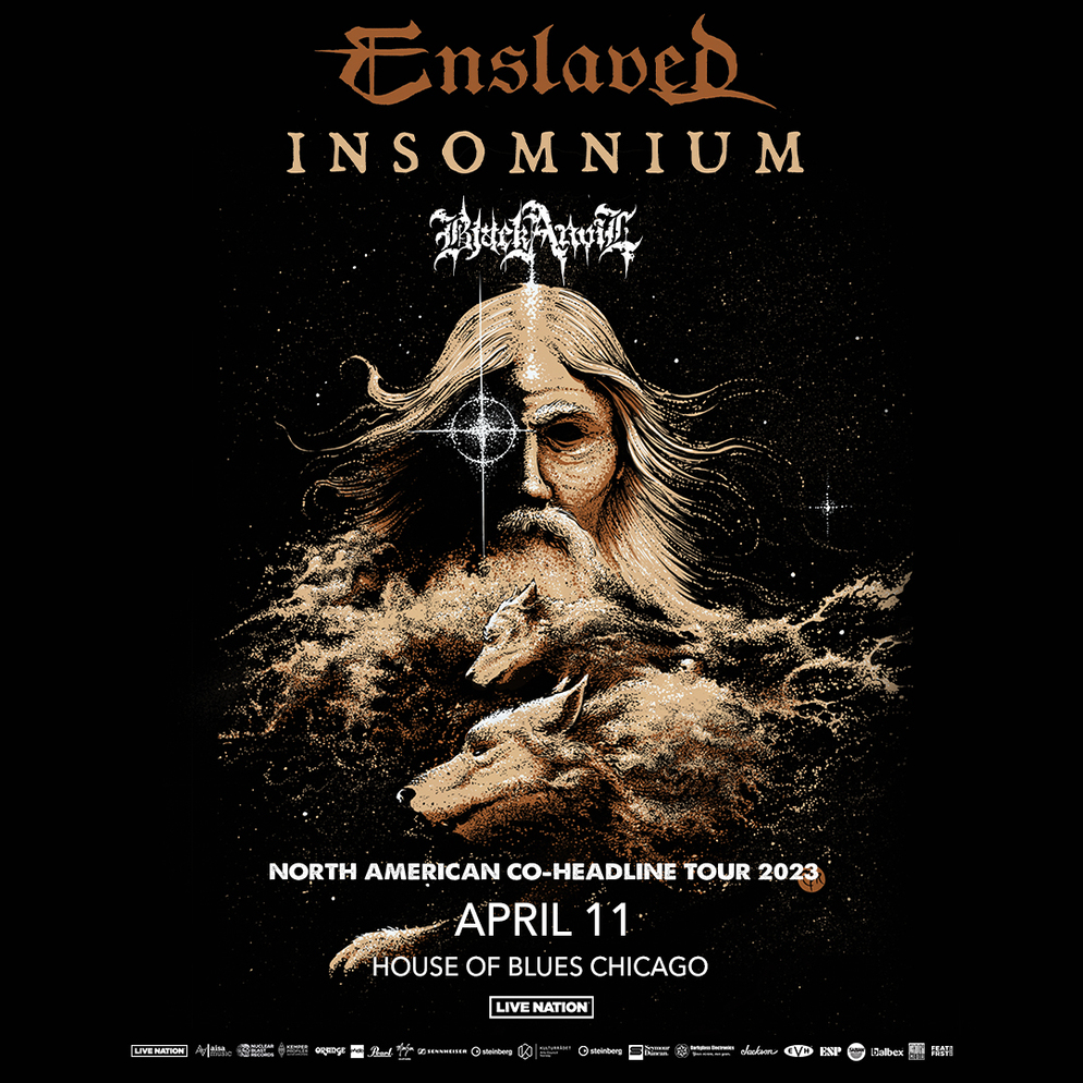 ENSLAVED, INSOMNIUM, BLACK ANVIL