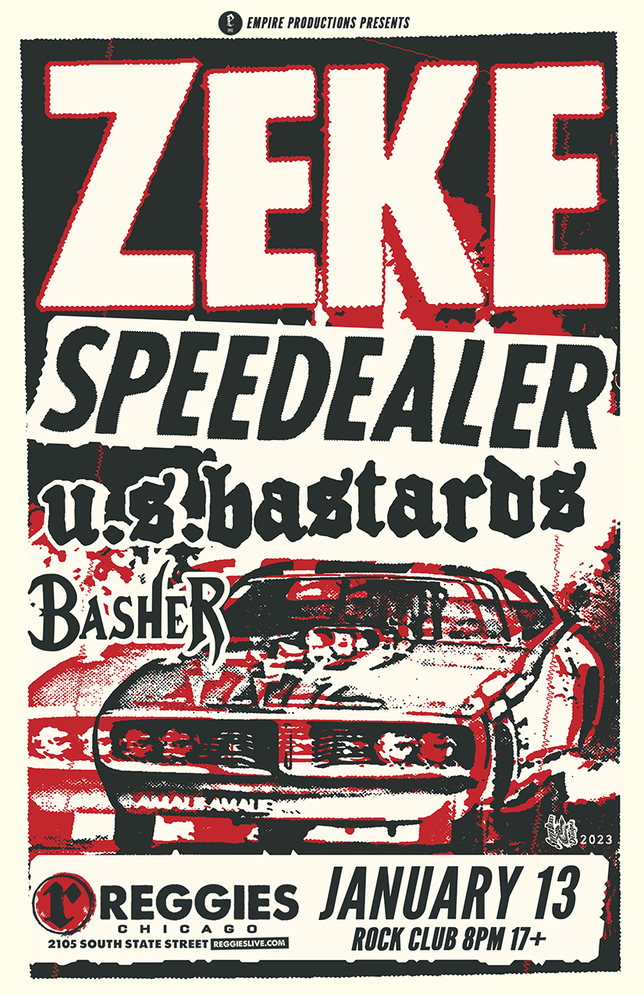 ZEKE, SPEEDEALER, U.S. BASTARDS, BASHER