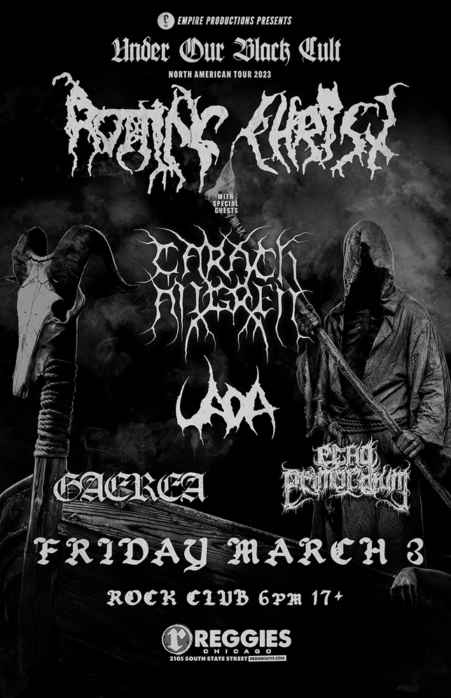 ROTTING CHRIST, CARACH ANGREN, UADA, GAEREA, ECHO PRIMORDIUM