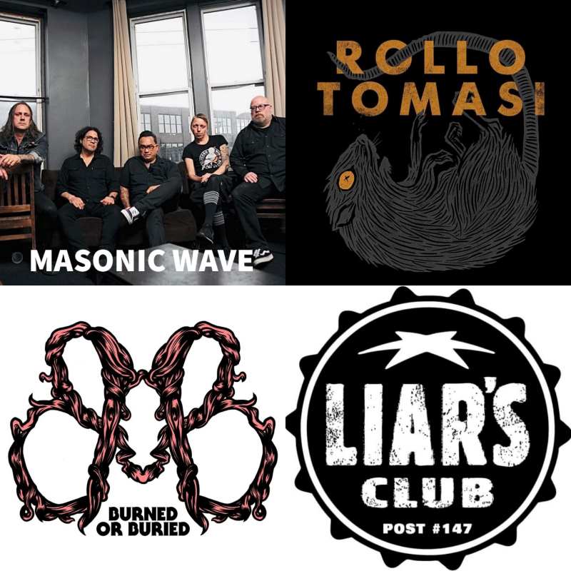 MASONIC WAVE, ROLLO TOMASI, BURNED OR BURIED