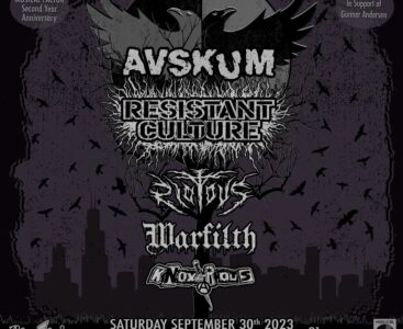 AVSKUM, RESISTANT CULTURE, RIOTOUS, WARFILTH, KNOXIOUS