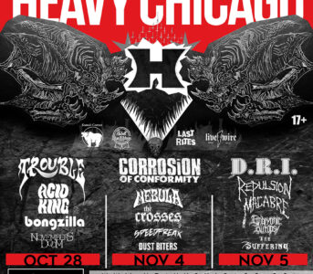 Heavy Chicago: CORROSION OF CONFORMITY, NEBULA, THE CROSSES, SPEEDFREAK, DUST BITERS