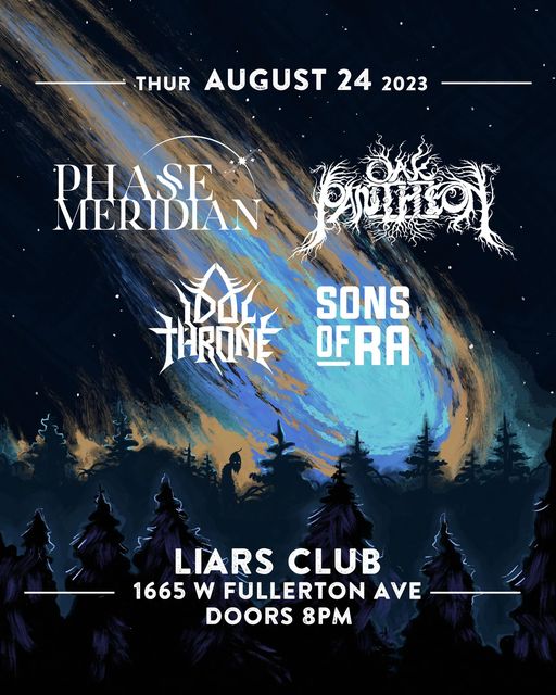 OAK PANTHEON, PHASE MERIDIAN, IDOL THRONE, SONS OF RA