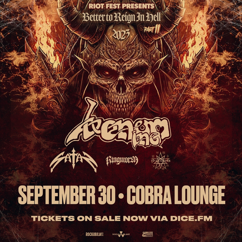 VENOM INC, SATAN, RINGWORM, 72 LEGIONS