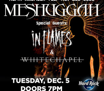 MESHUGGAH, IN FLAMES, WHITECHAPEL