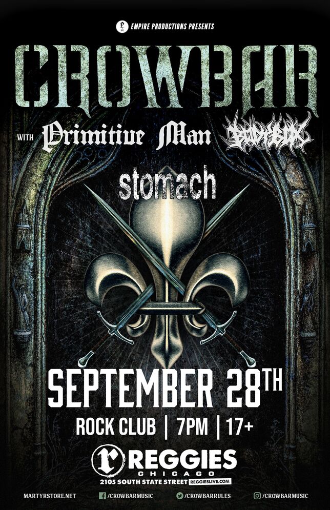 CROWBAR, PRIMITIVE MAN, BODYBOX, STOMACH