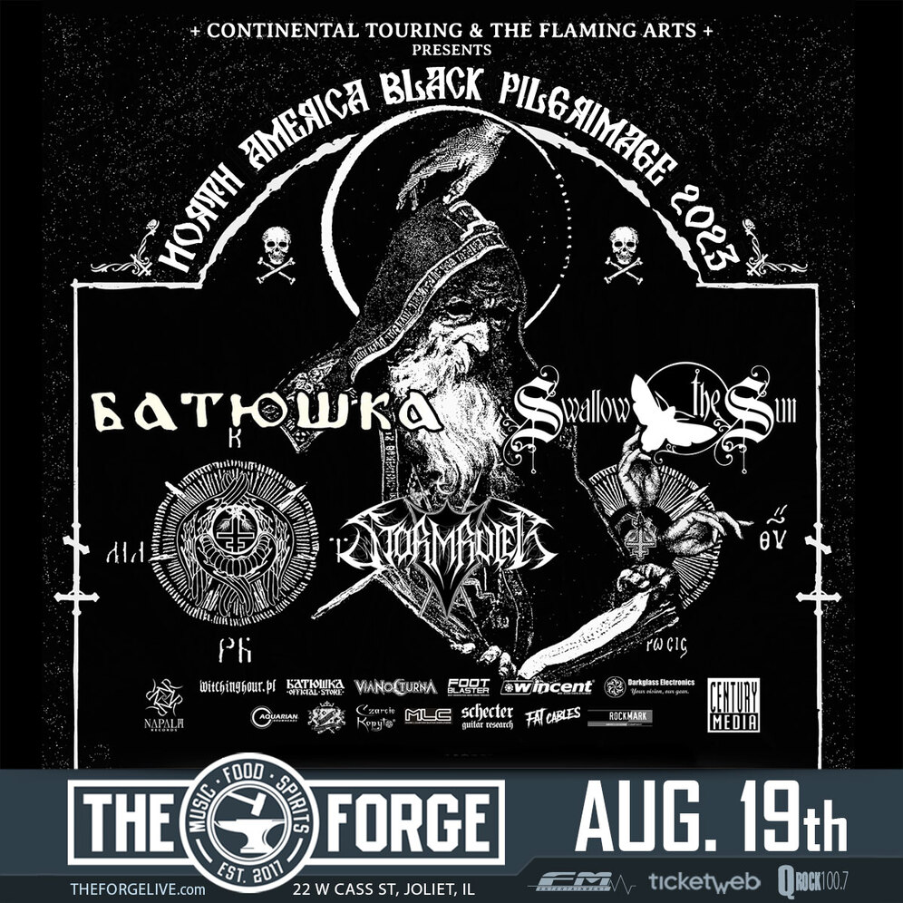 Witchgod Rapper BATUSHKA, SWALLOW THE SUN, STORMRULER, WITCHGOD - theCMF.com
