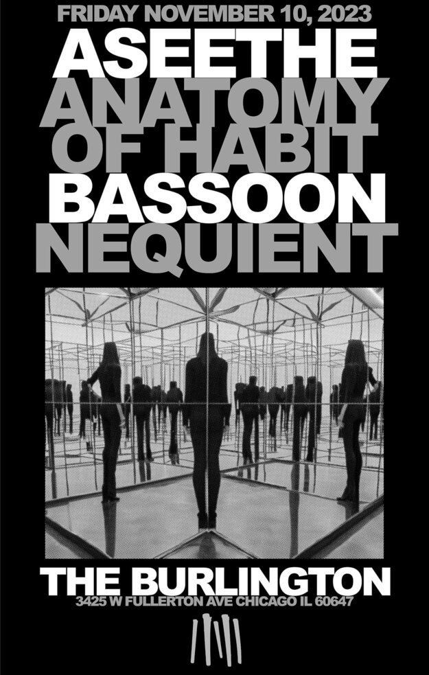 ASEETHE, ANATOMY OF HABIT, BASSOON, NEQUIENT