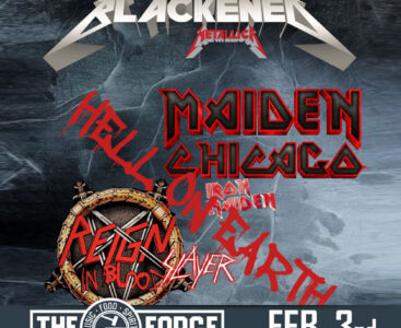 BLACKENED, MAIDEN CHICAGO, REIGN IN BLOOD