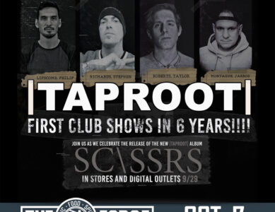 TAPROOT, SMILE EMPTY SOUL, HEARTSICK, COYOTE MAN