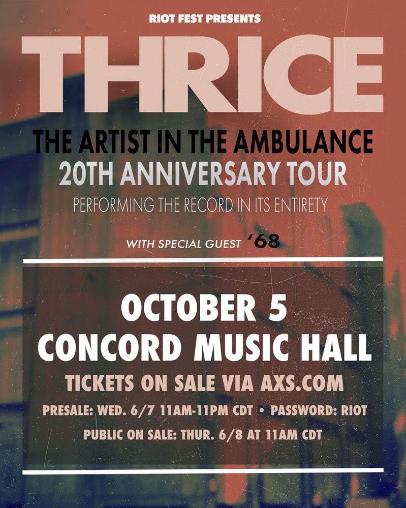 THRICE, '68
