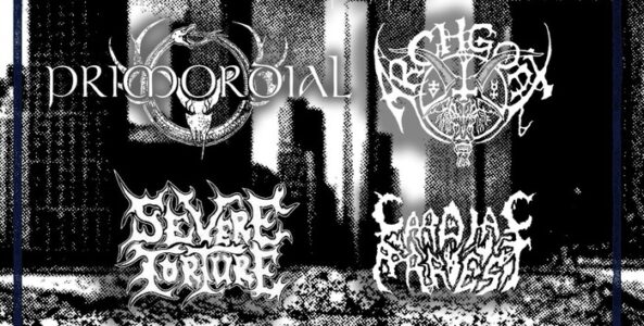 BLOODBATH, PRIMORDIAL, ARCHGOAT, SEVERE TORTURE, CARDIAC ARREST