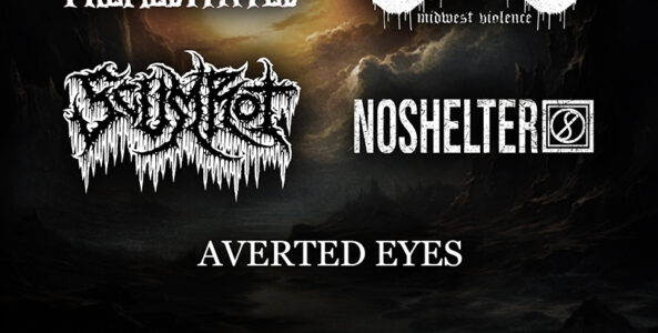 PREMEDITATED, COME CORRECT, SCUMROT, NO SHELTER, AVERTED EYES