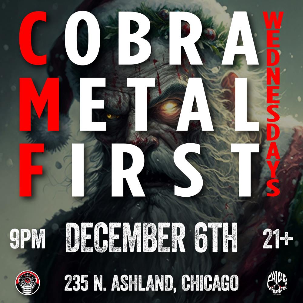 CMF Metal First Wednesday Metal Request Night at Cobra