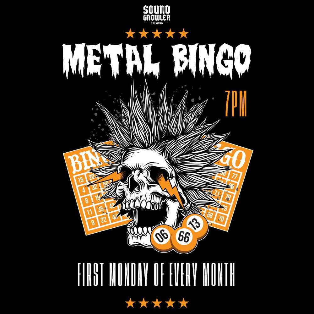 Soundgrowler Metal Bingo