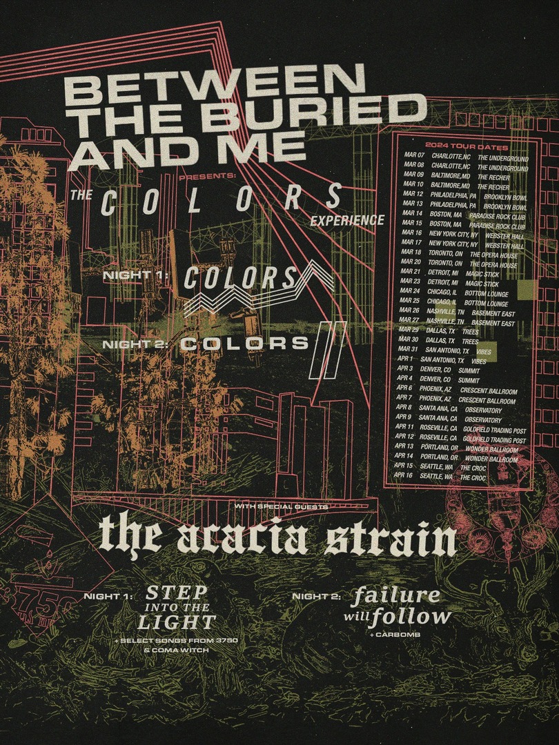 BETWEEN THE BURIED AND ME, THE ACACIA STRAIN