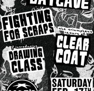 CRANBERRY BATCAVE, FIGHTING FOR SCRAPS, CLEAR COAT, DRAWING CLASS