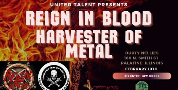 REIGN IN BLOOD, HARVESTER OF METAL