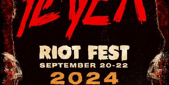Riot Fest 2024: SLAYER & many more TBA