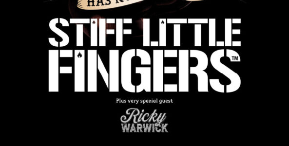 STIFF LITTLE FINGERS, RICKY WARWICK