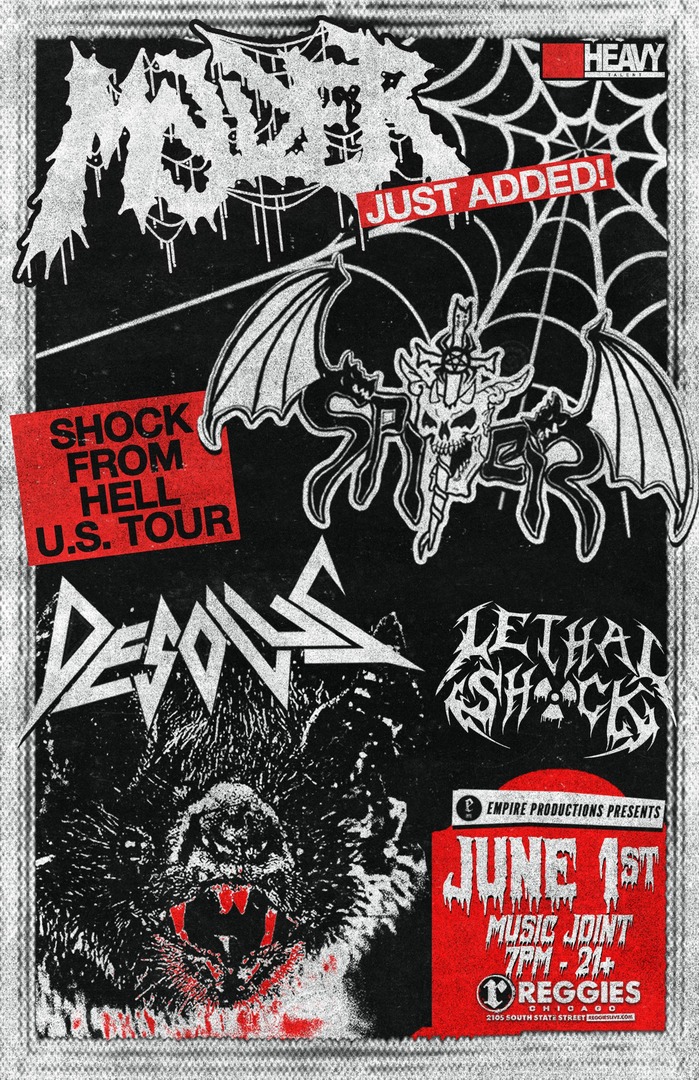 MOLDER, SPITER, DESOLUS, LETHAL SHÖCK, MUTILATION BARBECUE