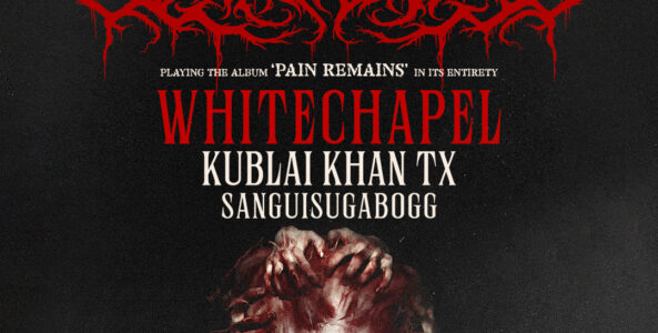 LORNA SHORE, WHITECHAPEL, KUBLAI KHAN TX, SANGUISUGABOGG