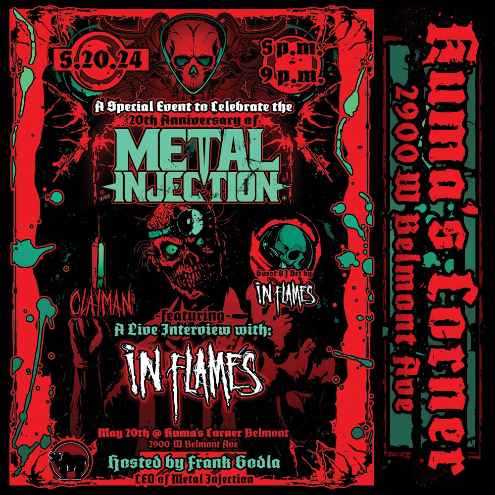 Metal Injection Live - In Flames DJ Set & Interview