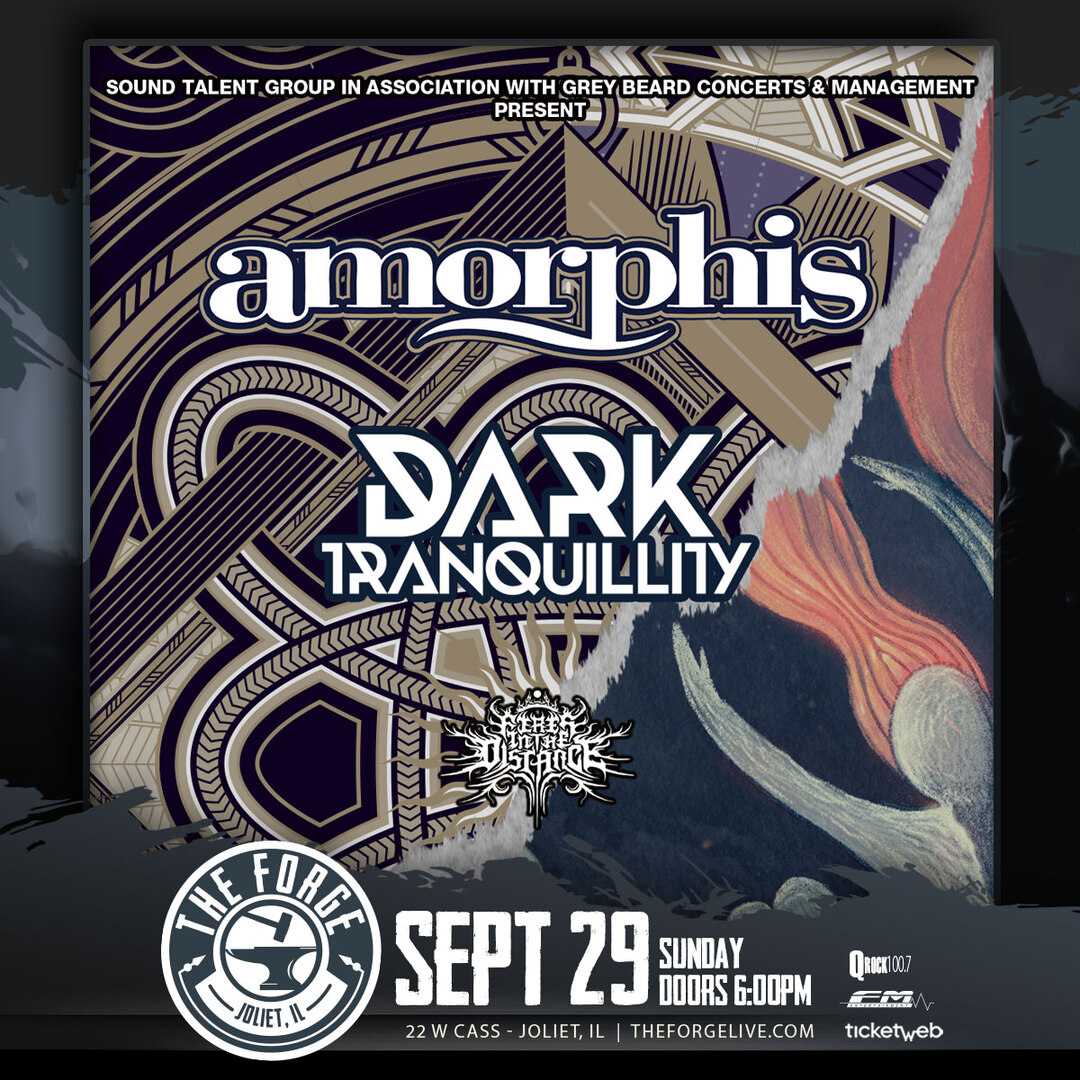 AMORPHIS, DARK TRANQUILLITY, FIRES IN THE DISTANCE