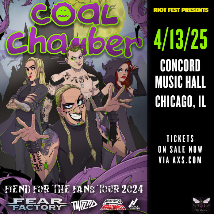 COAL CHAMBER, FEAR FACTORY, TWIZTID, WEDNESDAY 13, BLACK SATELLITE