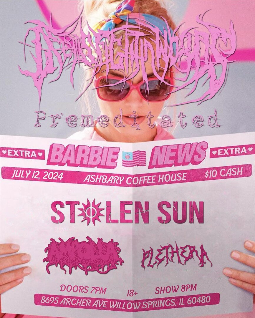 DEMSFIGHTINWORDS, PREMEDITATED, STOLEN SUN, AMPOLLA, PLETHERA
