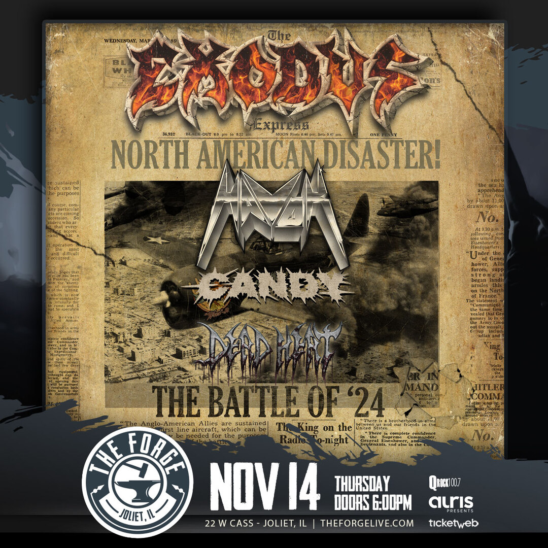 EXODUS, HAVOK, CANDY, DEAD HEAT