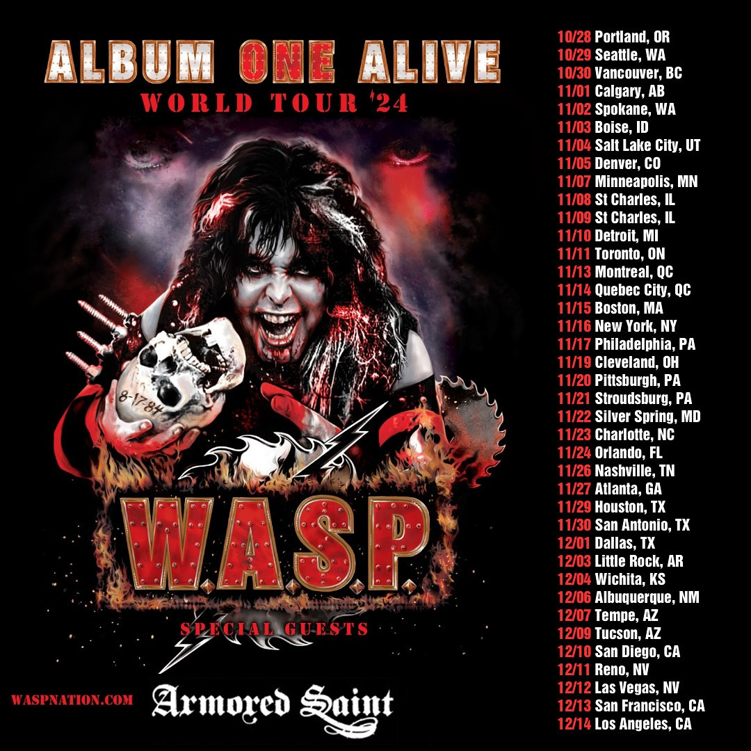 W.A.S.P., ARMORED SAINT