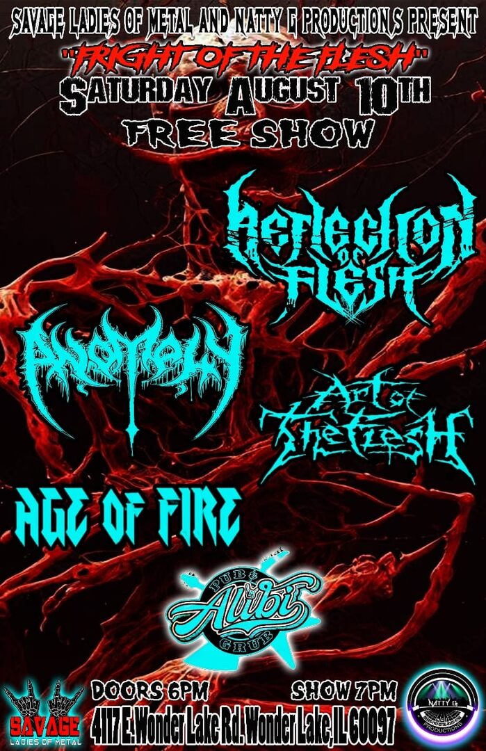 REFLECTION OF FLESH, ANOMALY, AGE OF FIRE, ART OF THE FLESH