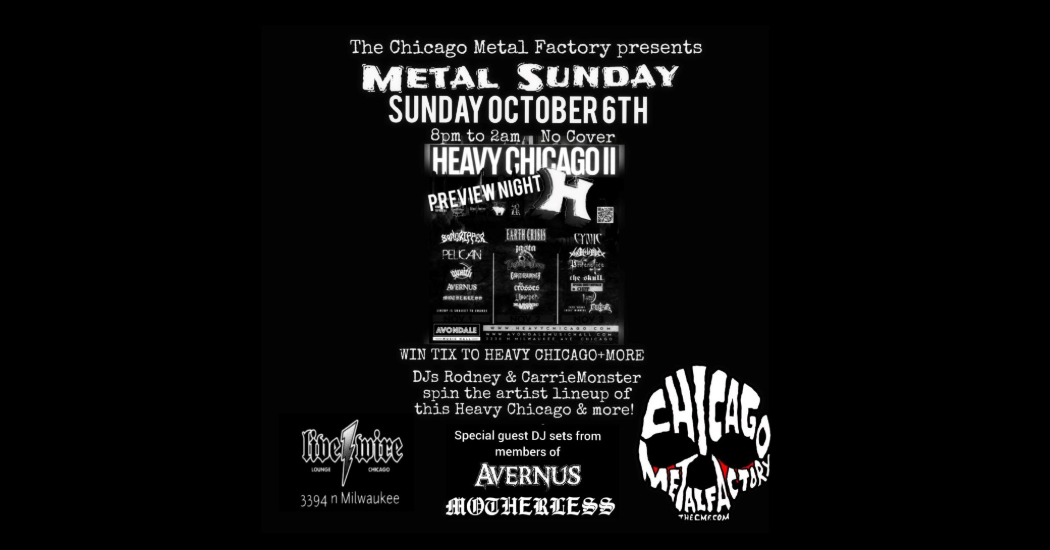 metal sunday oct