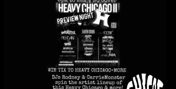 Metal Sunday: Heavy Chicago preview night – hear the bands & WIN concert TIX + AVERNUS & MOTHERLESS guest DJ