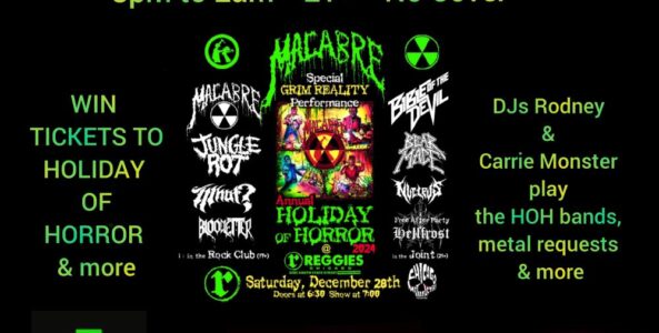 December Metal Sunday: Holiday Of Horror preview night – WIN TIX