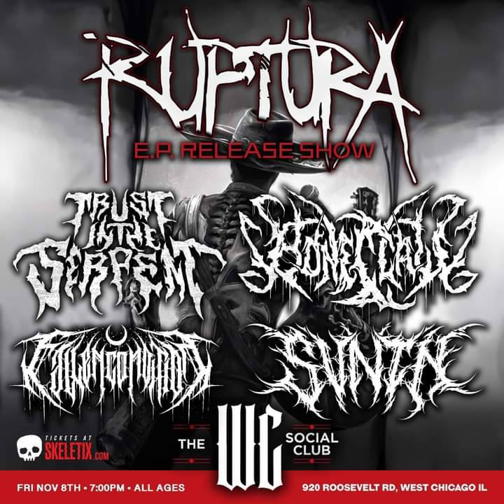 RUPTURA, TRUST IN THE SERPENT, BONECLAW, FALLEN CONDITION, SVNTN