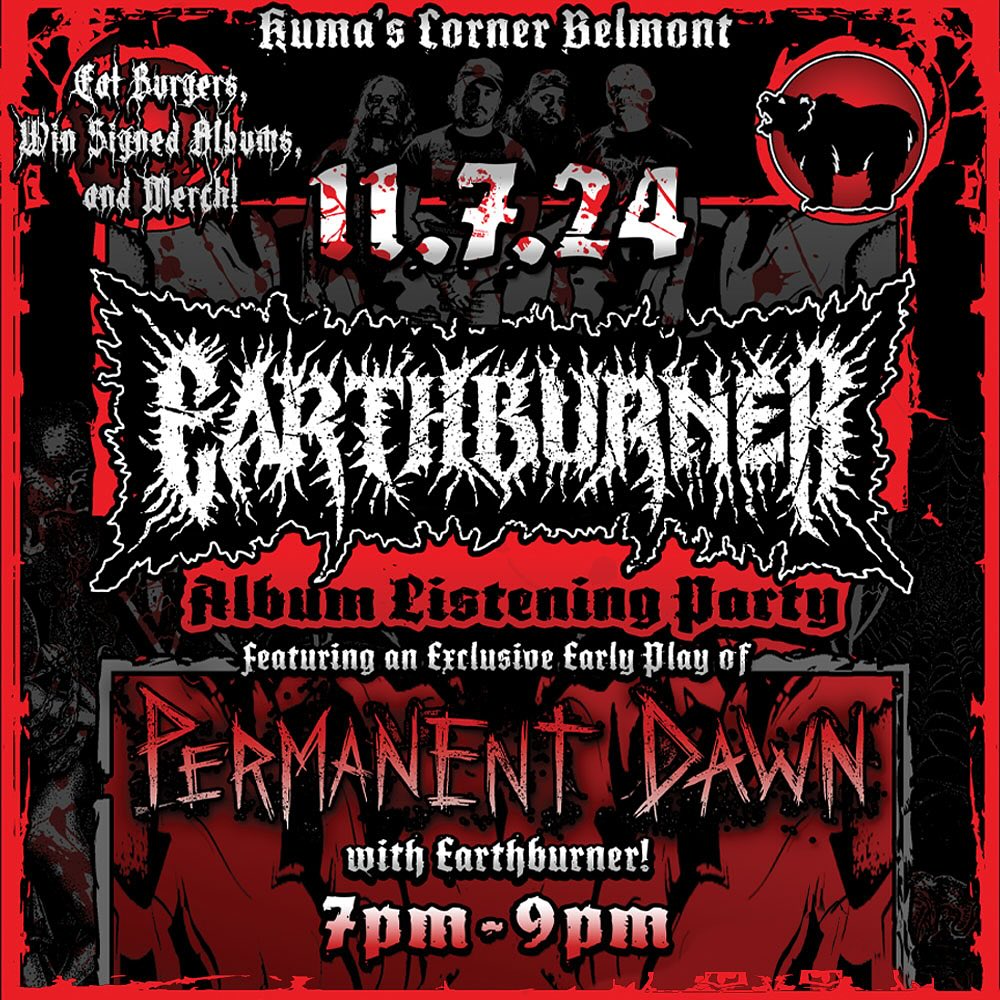 Earthburner 'Permanent Dawn' Album Listening Party