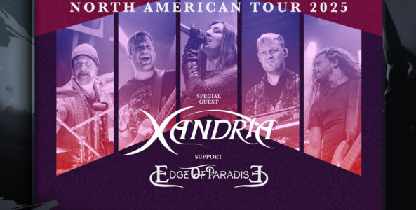 DELAIN, XANDRIA, EDGE OF PARADISE