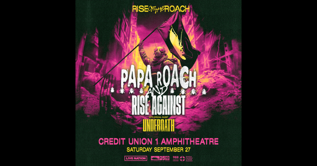 PAPA ROACH, RISE AGAINST, UNDEROATH