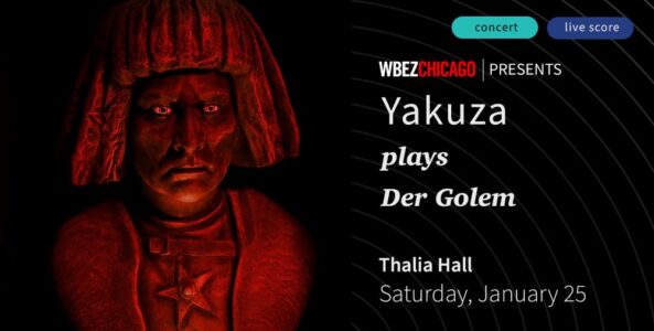 YAKUZA plays the classic film The Golem live score