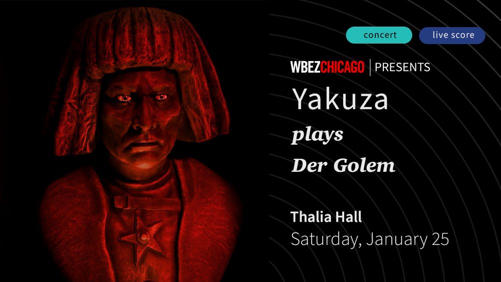 YAKUZA plays the classic film The Golem live score