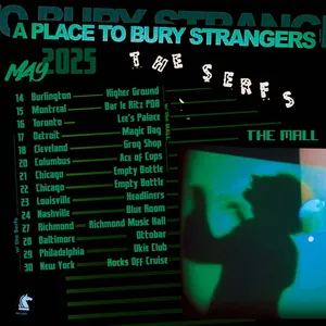 A PLACE TO BURY STRANGERS, THE SERFS, THE MALL