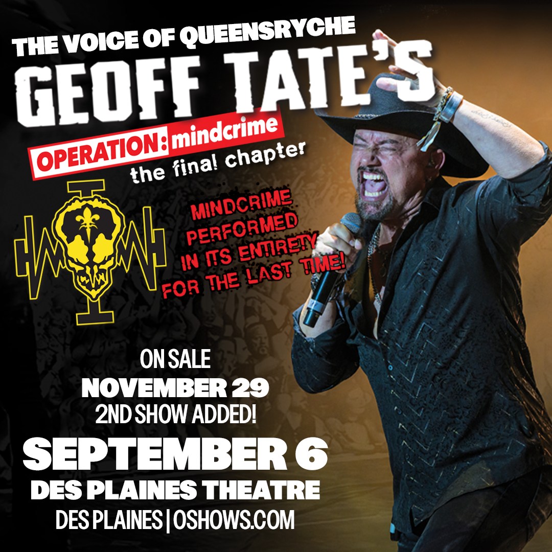 GEOFF TATE, FIRE AND WATER