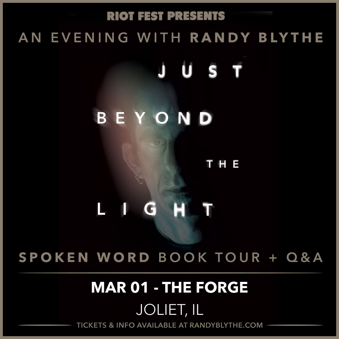 An Evening with Randy Blythe: Just Beyond The Light Spoken Word Book Tour + Q&A