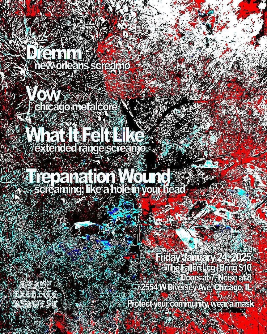 DREMM, VOW, WHAT IT FELT LIKE, TREPANATION WOUND