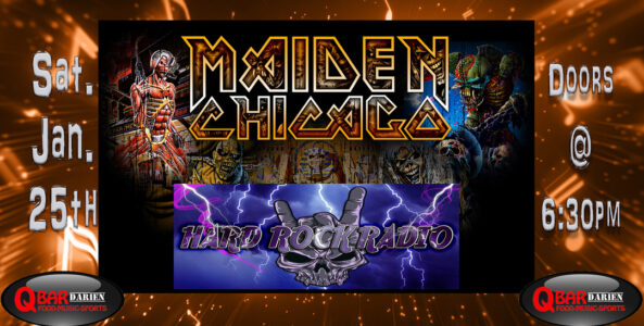 MAIDEN CHICAGO, HARD ROCK RADIO